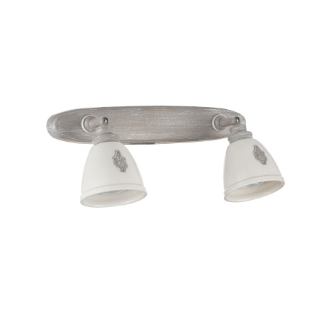 Светильник спот 2*GU10 35Вт Серый IP20 Agnes SP289-CW-02-BG Maytoni