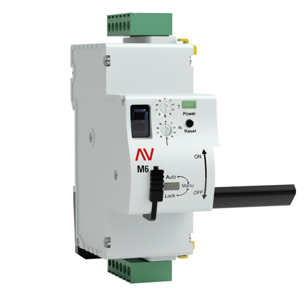 Привод моторный с режимом автовзвода AV-M6 AVERES EKF