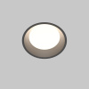 Встраиваемый светильник LED 12Вт Черный IP44 Downlight DL055-12W3-4-6K-B Technical Maytoni