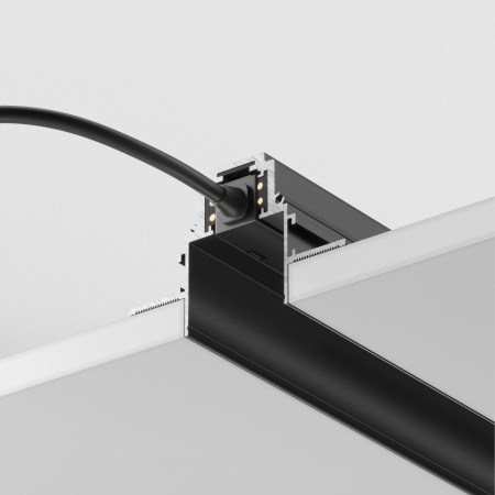 Шинопровод встраиваемый 3000мм Черный Magnetic track system Gravity TRX010-423B Technical