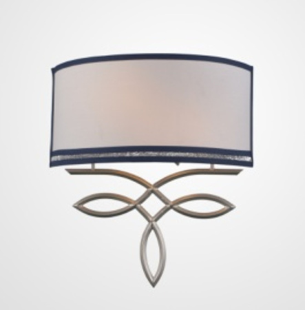 Бра 2*E14 40Вт Серебро Антик IP20 Teona FR5538WL-02BR Freya