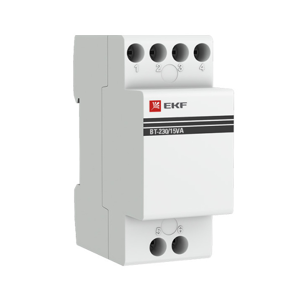 Трансформатор звонковый модульный BT-230В/12-12В 15ВА PROxima EKF