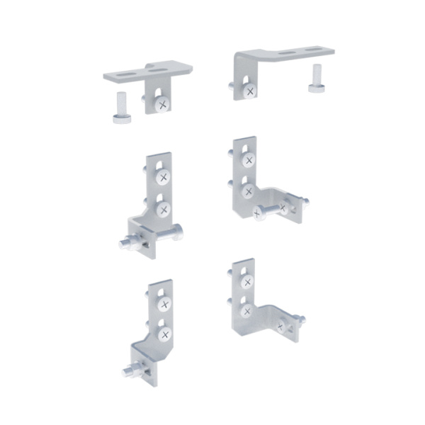 Комплект крепёжных уголков для монтажной платы (6 шт) AVERES EKF