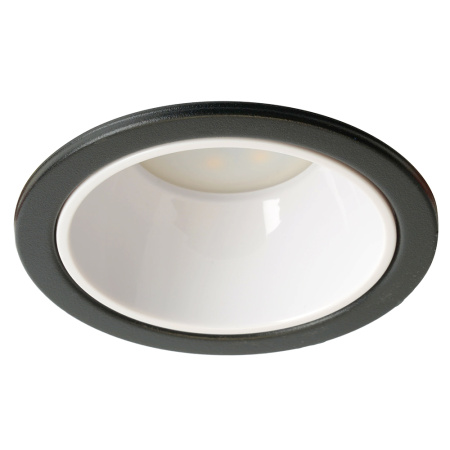 Светильник потолочный встраиваемый, MR16 G5.3, черный + белый DL3102 Feron