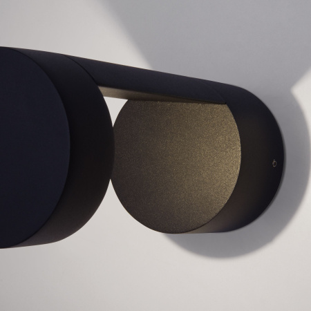 Уличный настенный светодиодный светильник 10Вт 4000К черный IP54 Nimbus (a053451) Elektrostandard