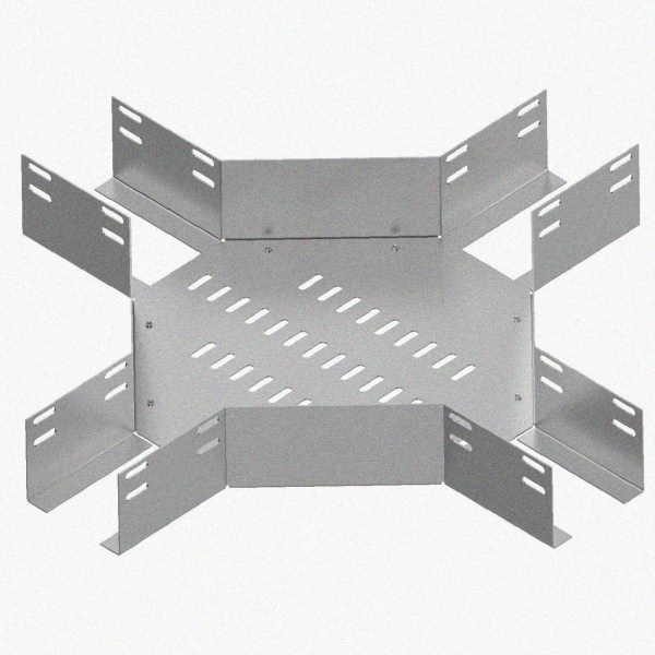 Лоток крестообразный перфорированный КМ 300х50 У3, окрашенный, S1,5