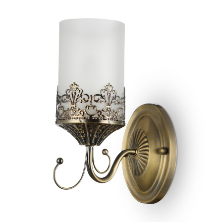 Настенный светильник (бра) 1*E14 60Вт Бронза IP20 Sherborne FR2563-WL-01-BZ Freya