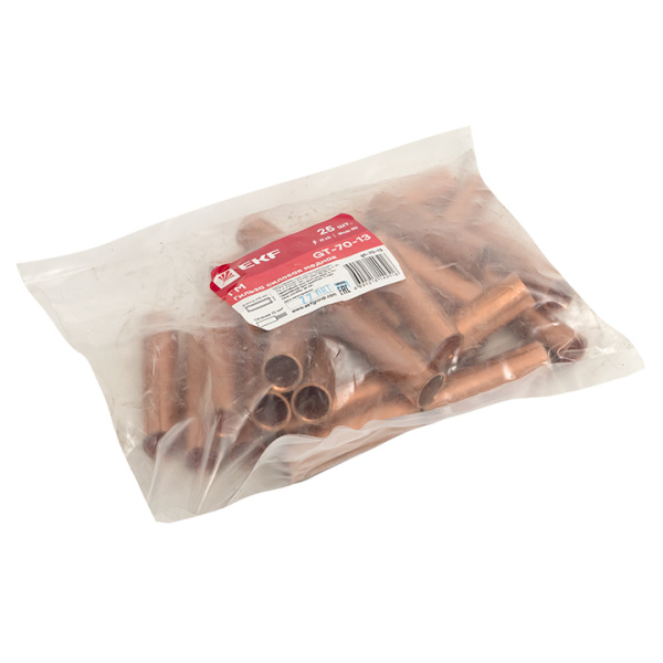 Гильза соединительная медная GT-70-13 (ГМ) PROxima EKF