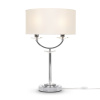 Настольный светильник 2*E14 40Вт Хром IP20 Tina FR5034TL-02CH Freya
