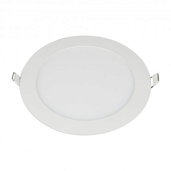 Св-к св/д встр. даунлайт ДВО 12Вт 6500К 1080лм 30х145 IP40 Volpe