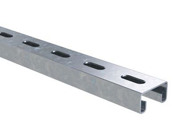 С-образный профиль 41х21, L600, толщ.2,0 мм, цинк-ламельный DKC