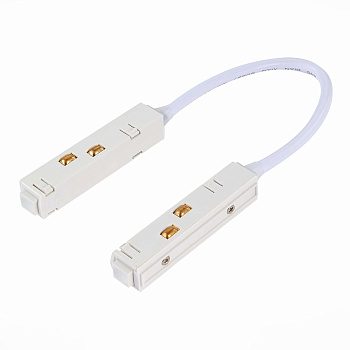 Коннектор питания угловой для магнитного шинопровода Белый ST006.549.00 ST LUCE