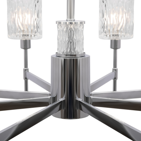 Люстра 8*E14 60Вт Хром IP20 Elsa FR5133PL-08CH Freya