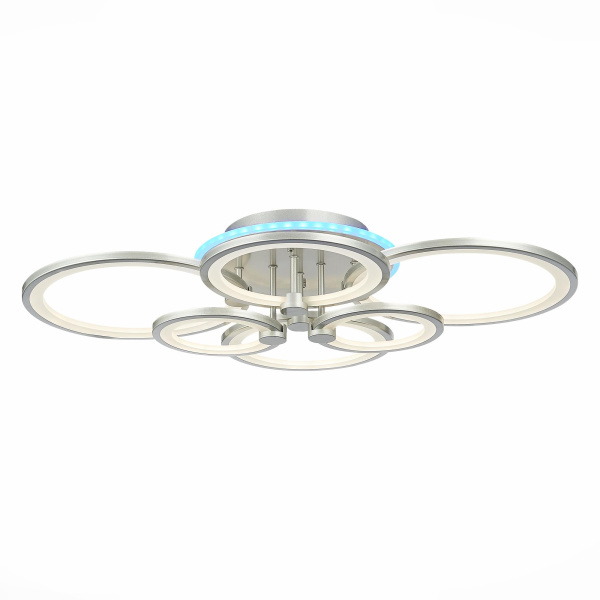 Светильник потолочный Серебристый/Белый LED 1*168Вт RGB 8Вт 3000-6000К SLE200392-06RGB EVOLED