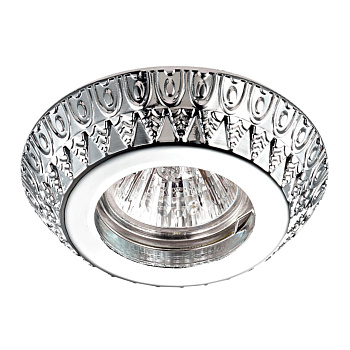 Встр.стандартный св-к IP20 GX5.3 50W 12V FORZA хром NOVOTECH