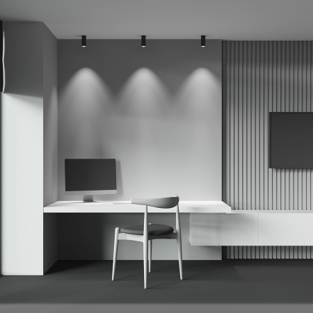 Потолочный светильник LED 12Вт Черный IP20 Ceiling & Wall C056CL-L12B4K-W-B Technical Maytoni