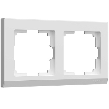 Stark Рамка на 2 поста (белый) Werkel