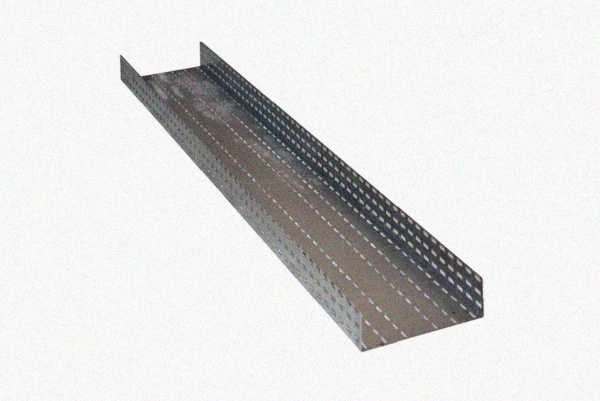 Лоток перфорированный ЛМ 300х200х2000 УТ1,5, оцинкованный лист, S1,0
