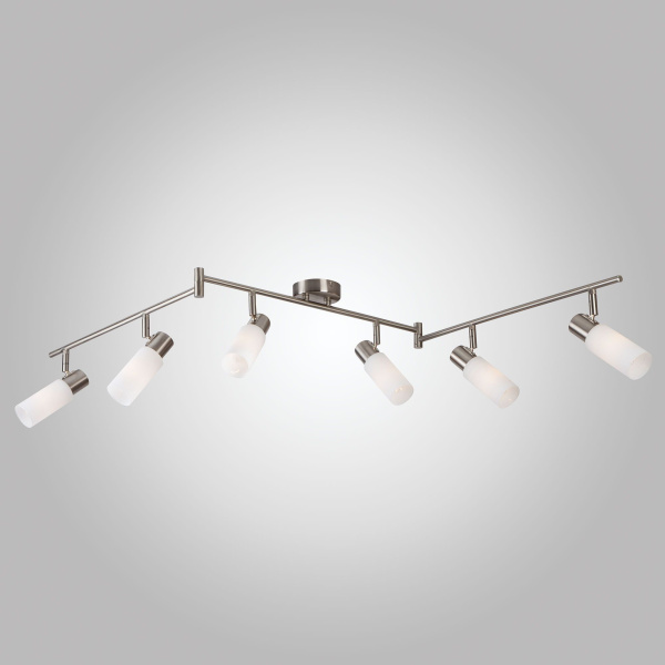 Светильник спот 6*E14 40Вт сатинированный никель IP20 Madison (20043/6 сатин-никель) Eurosvet