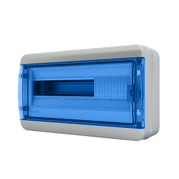 Щит навесной ЩРН-П 18 мод. синяя крышка IP65 BNS 65-18-1 Tekfor