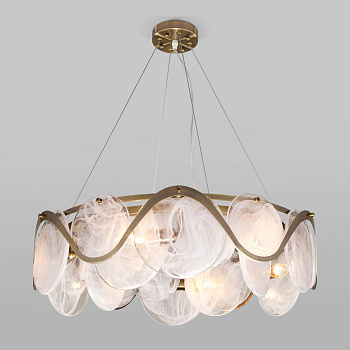 Умный подвесной светильник 6*E14 60Вт античная бронза IP20 (354/6 античная бронза) Bogate's