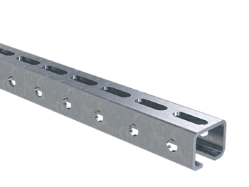 C-профиль 51х40х4 L500, нержавеющая сталь AISI 304 DKC