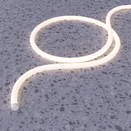 Гибкий неон D22 24В 16Вт/м 3000K IP67 5м Белый (20088) Technical Maytoni