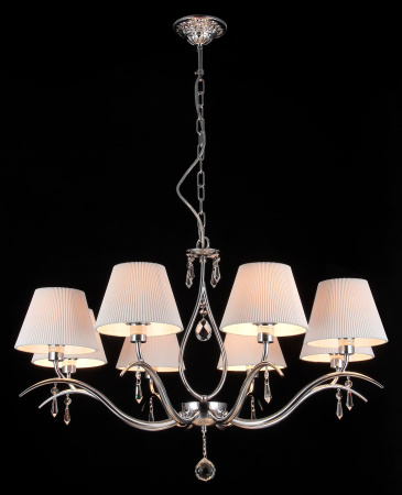 Люстра 8*E14 40Вт Никель IP20 Talia MOD334-PL-08-N Maytoni