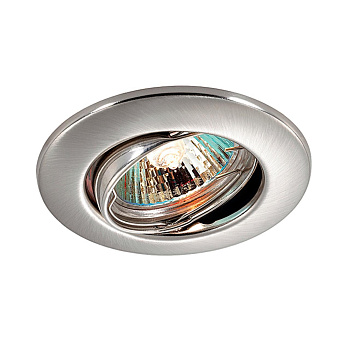 Встр.ПВ св-к IP20 GX5.3 50W 12V CLASSIC никель NOVOTECH