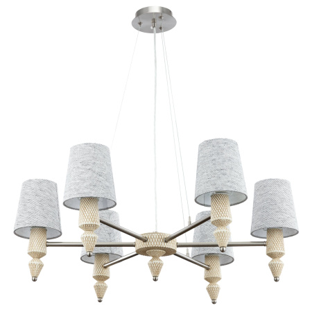 Люстра 6*E14 40Вт Никель IP20 Marseille MOD039PL-06N Maytoni