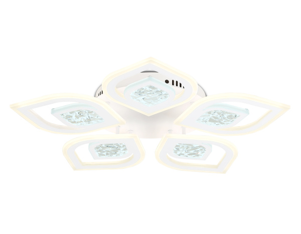 Светильник потолочный светодиодный с пультом FA4292/5 WH белый 120W 3000K+6400K/4200K/6400K+3000K D680*80 (ПДУ ИК) Ambrella Light