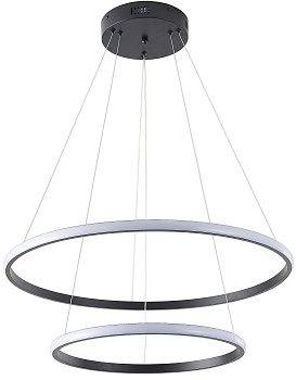 Светильник подвесной RINGOLIGHT ZRS.33321.63C 63Вт 4000K IP20 Антрацит Zortes