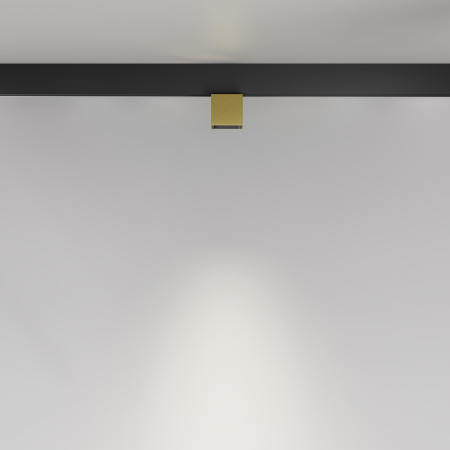 Трековый светильник LED 7Вт Латунь IP20 Magnetic track system Exility TR133-4-7W-DS-BS Technical Maytoni