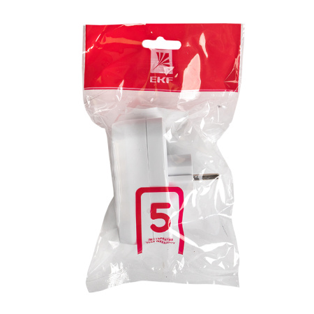 Разветвитель 2 гн, с/з плоский 16А 250B PROxima EKF