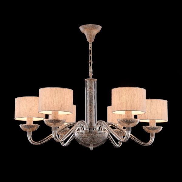 Люстра 6*E14 40Вт Серый IP20 Maryland ARM526PL-06GR Maytoni