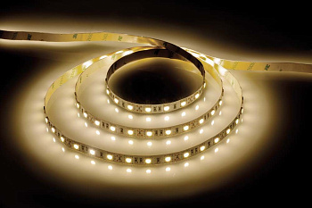 Светодиодная LED лента Feron LS606, 60SMD(5050)/м 14.4Вт/м 5м IP20 12V 3000К