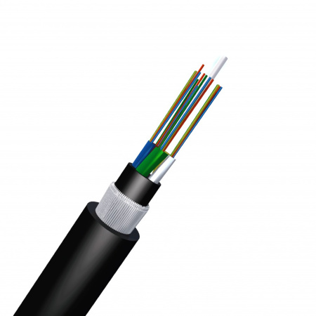 Кабель коаксиальный RG-6U 75 Ом CCS/(оплётка Al 32%) PVC белый 100м SIMPLE