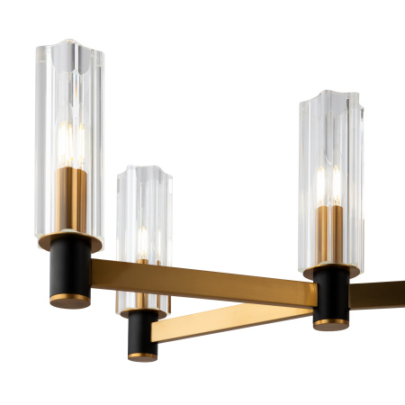 Люстра 8*E14 40Вт Латунь IP20 Ambra FR5167PL-08BS Freya