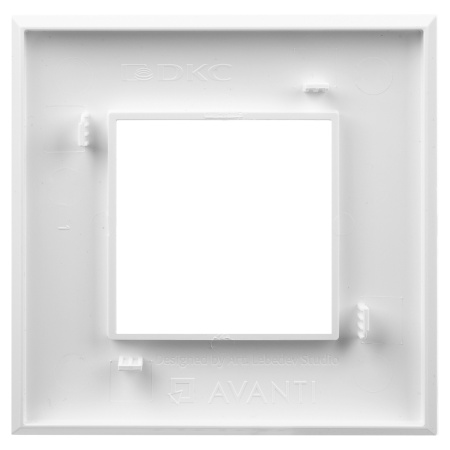 Рамка "Avanti", "Белое облако", 1 пост (2 мод.) DKC