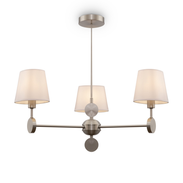 Люстра 3*E14 40Вт Никель IP20 Soho FR2028PL-03N Freya