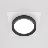 Встраиваемый светильник 1*GX53 15Вт Бело-черный IP20 Downlight DL086-GX53-SQ-WB Technical Maytoni