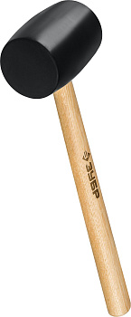 Чёрная резиновая киянка 340 г (B) ЗУБР