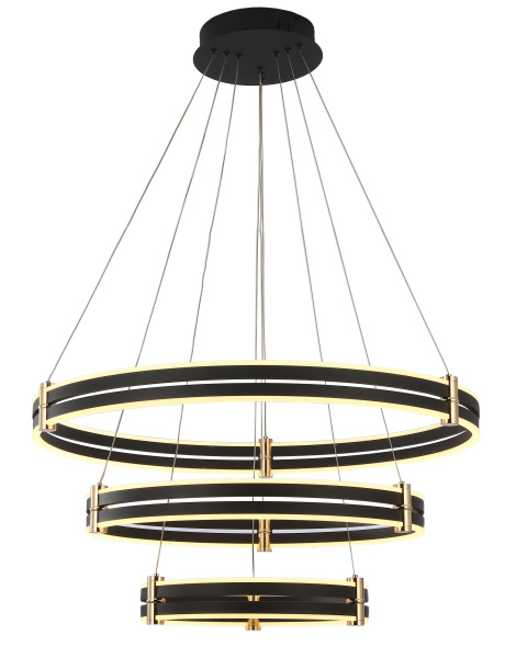 Светильник подвесной DUBLE-R ZRS.30515.228 228Вт 3000/4000/6000K IP20 Антрацит Zortes