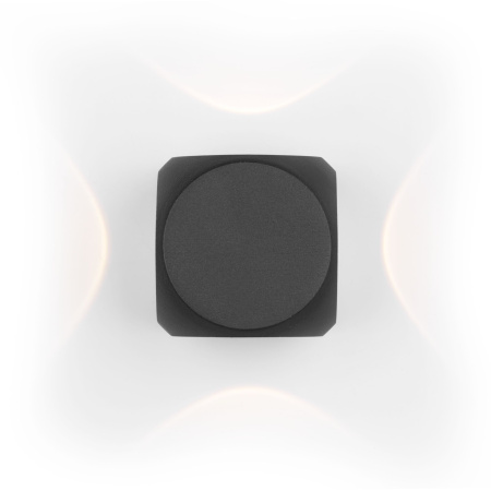 Бра 4Вт 3000K Черный IP20 Corso O014WL-L4B Outdoor