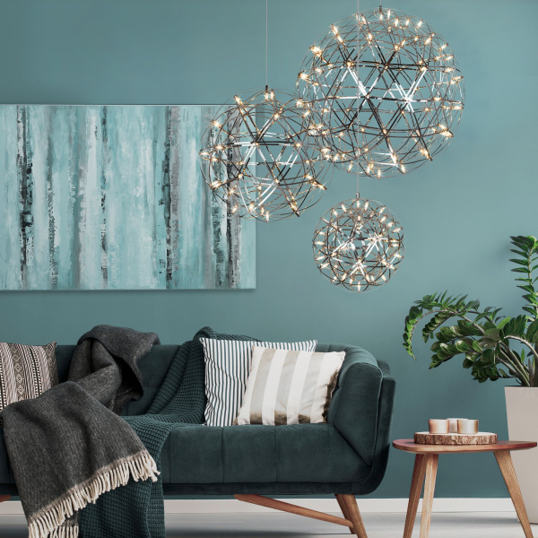 Подвесной светодиодный светильник хром IP20 (434/1 хром) Bogate's