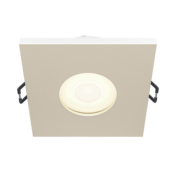 Встраиваемый светильник 1*GU10 50Вт Белый IP65 Downlight DL083-01-GU10-SQ-W Technical Maytoni