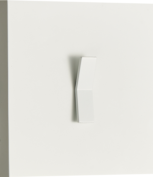 Donel N96 Переключатель перекрестный (с 3-х мест) на 1 тумблер, клавиша Angle, 10AX 250V, Белый, серия DT