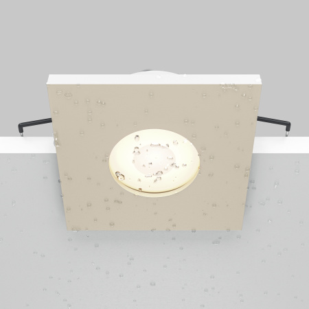 Встраиваемый светильник 1*GU10 50Вт Белый IP65 Downlight DL083-01-GU10-SQ-W Technical Maytoni