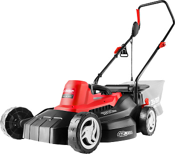 1800 Вт газонокосилка сетевая, ш/с 420 мм, 11.3 кг ЗУБР