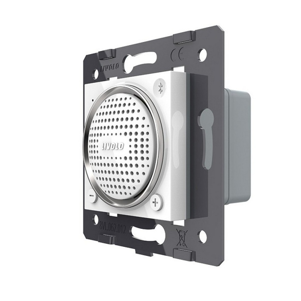 Колонка Bluetooth 5.0, цвет белый (механизм) Livolo